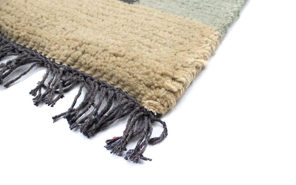 Nepal Rug - 140 x 70 cm - green