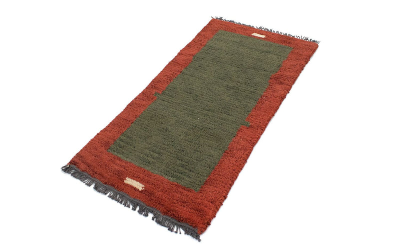 Nepal Rug - 140 x 70 cm - green