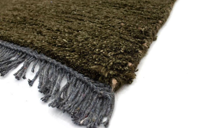 Nepal Rug - 140 x 70 cm - dark green