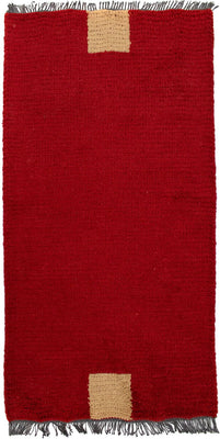 Nepal Rug - 140 x 70 cm - red
