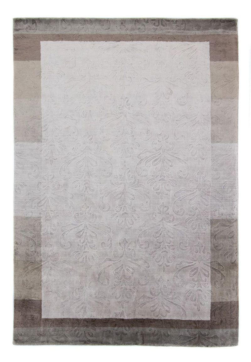 Wool Rug - 241 x 166 cm - silver