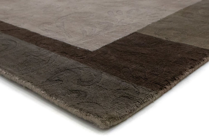 Wool Rug - 241 x 166 cm - silver