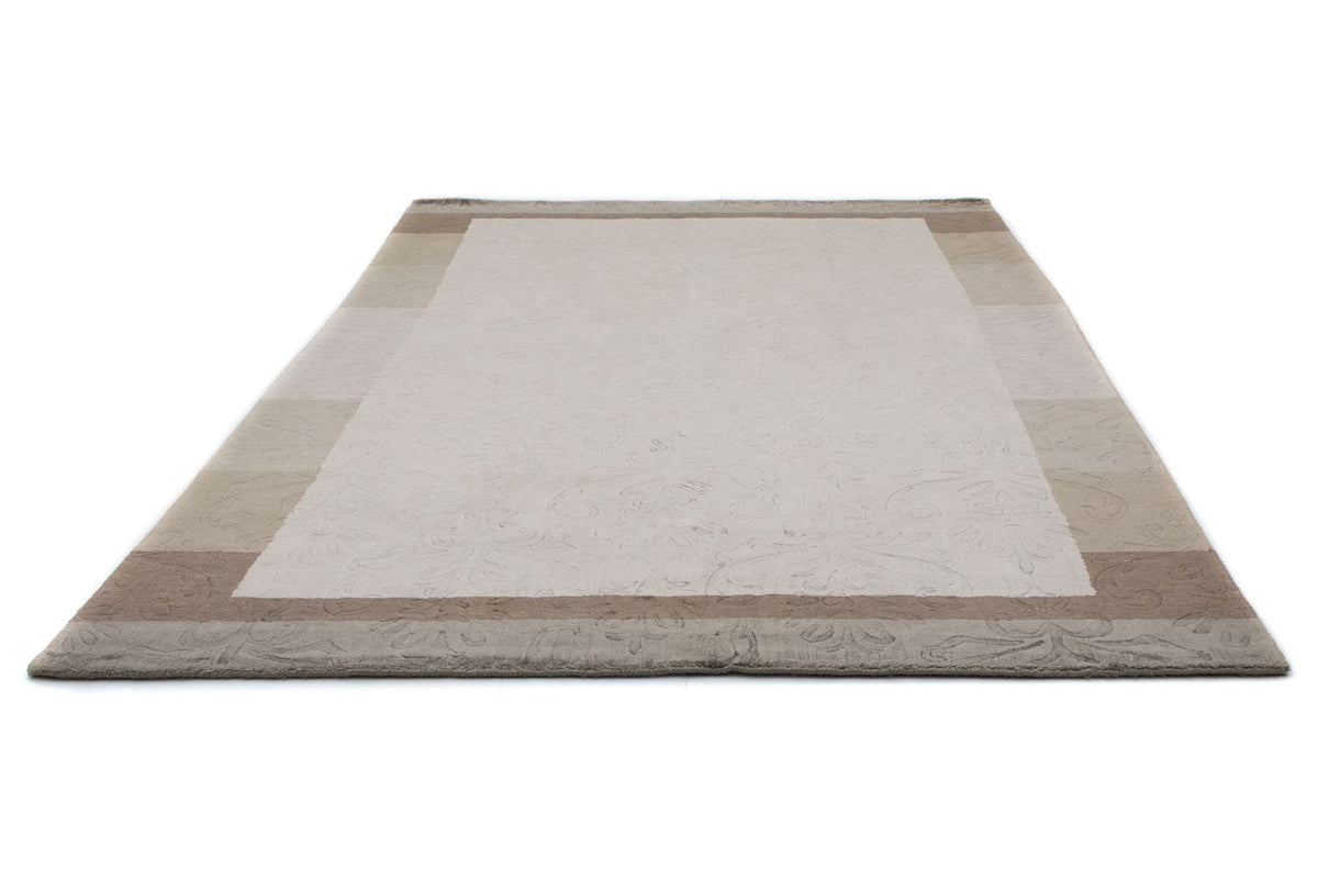 Wool Rug - 241 x 166 cm - silver