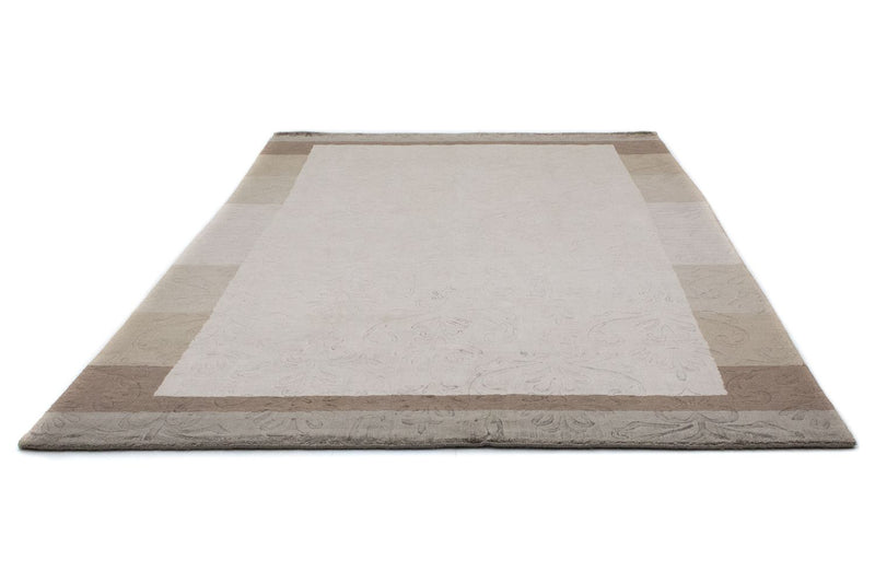 Wool Rug - 241 x 166 cm - silver