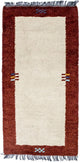 Nepal Teppich 140 x 70 cm - beige