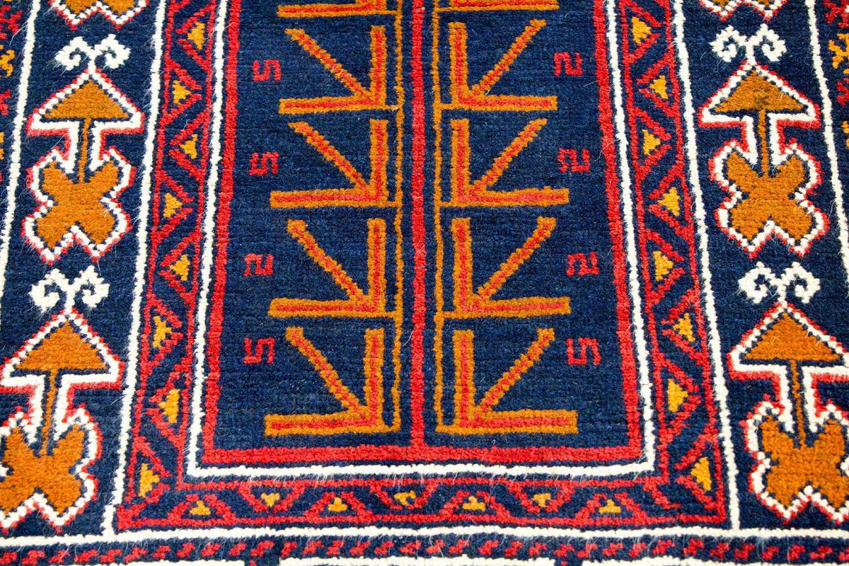 Belutsch Rug - 130 x 76 cm - multicolored