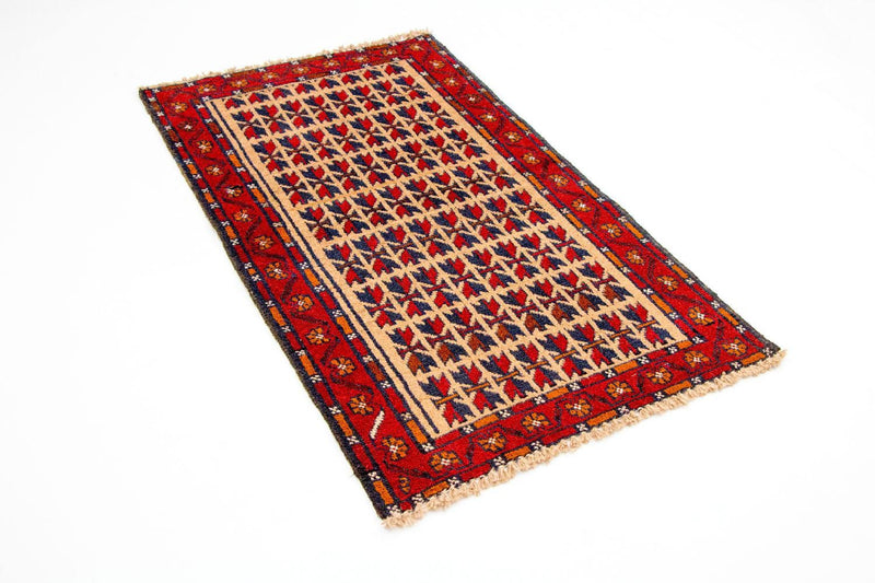 Belutsch Rug - 130 x 77 cm - red