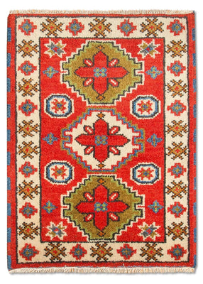 Oriental Rug - 92 x 65 cm - red