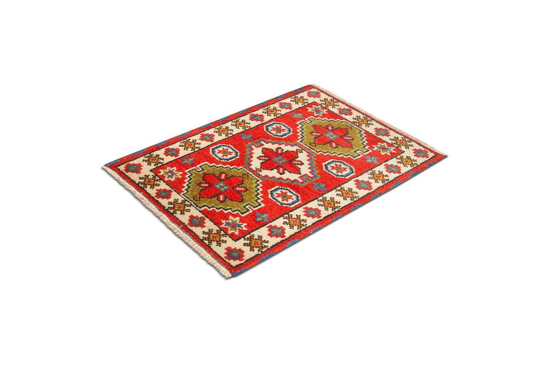 Oriental Rug - 92 x 65 cm - red