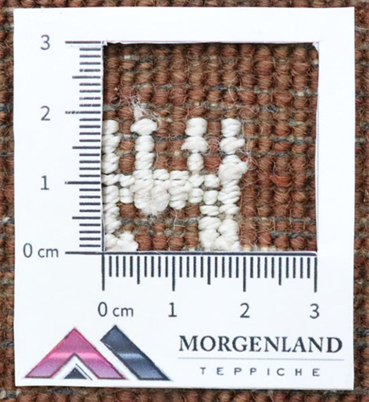 Runner Gabbeh Rug - Loribaft Perser - 294 x 72 cm - brown