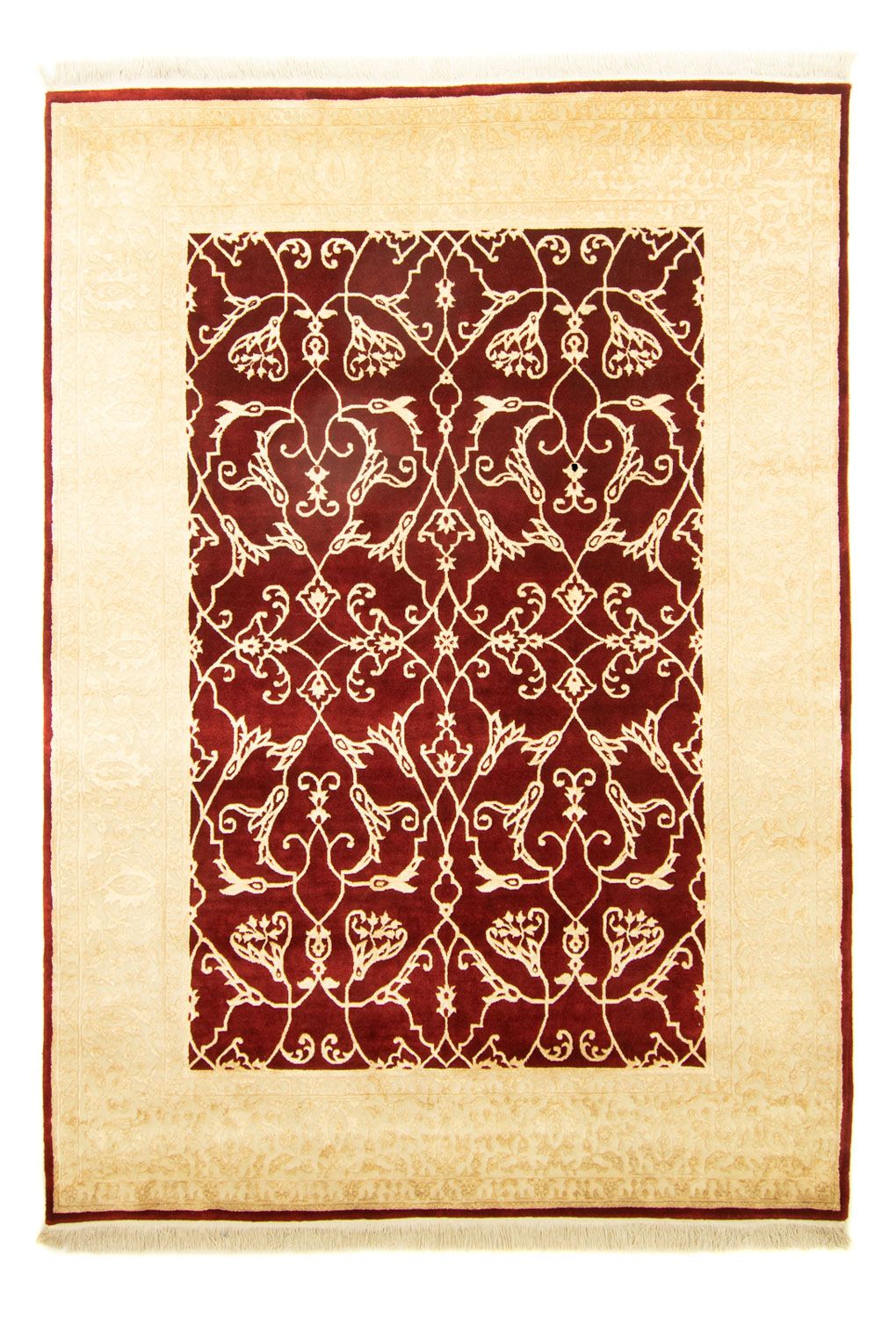 Designer Rug - 235 x 174 cm - red
