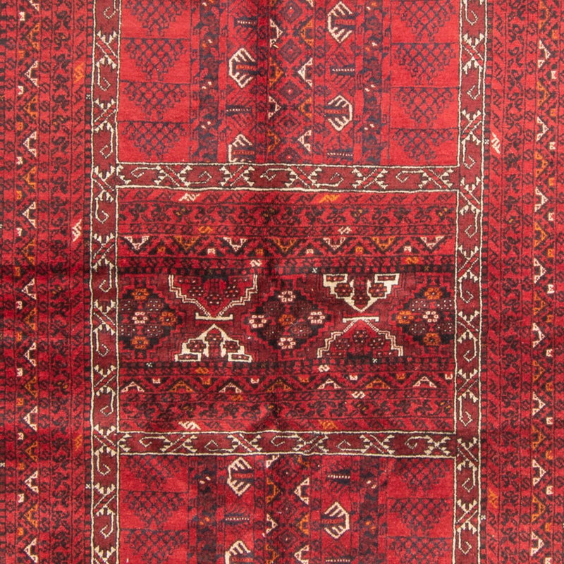 Turkaman Rug - 234 x 160 cm - red