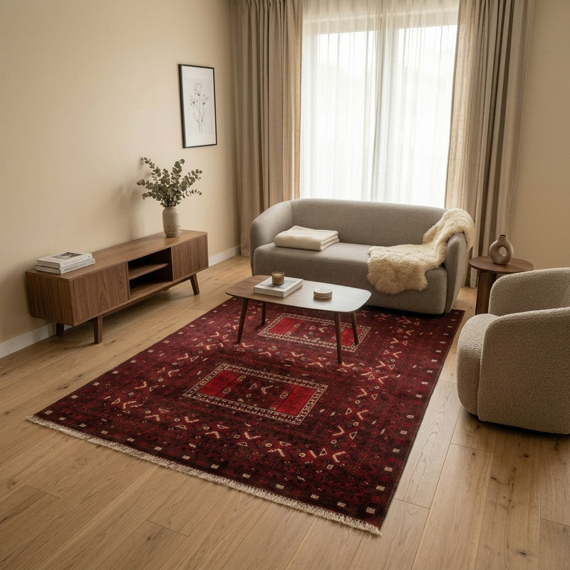 Turkaman Rug 236x162cm - Persian Rugs