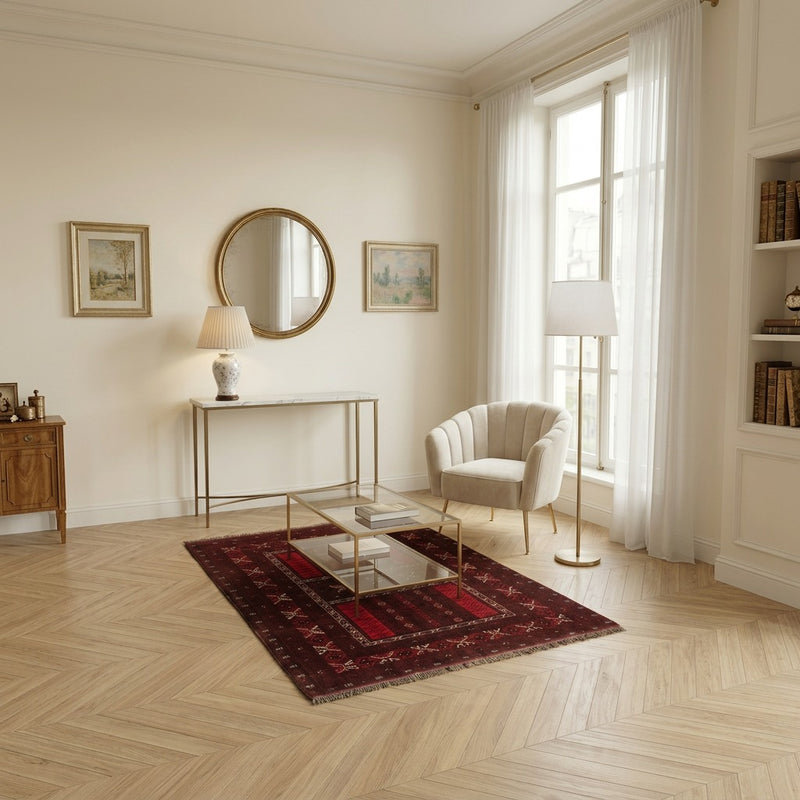 Turkaman Rug 224x158cm - Persian Rugs