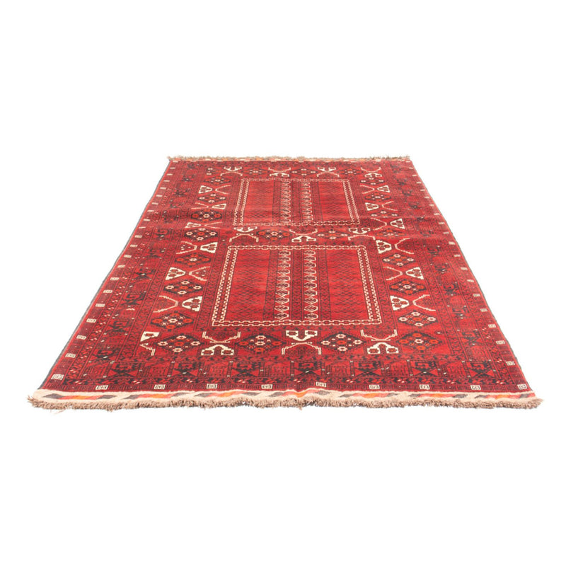 Turkaman Rug - 237 x 158 cm - red