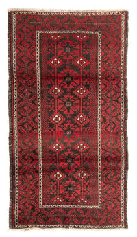 Runner Belutsch Rug - 210 x 110 cm - red