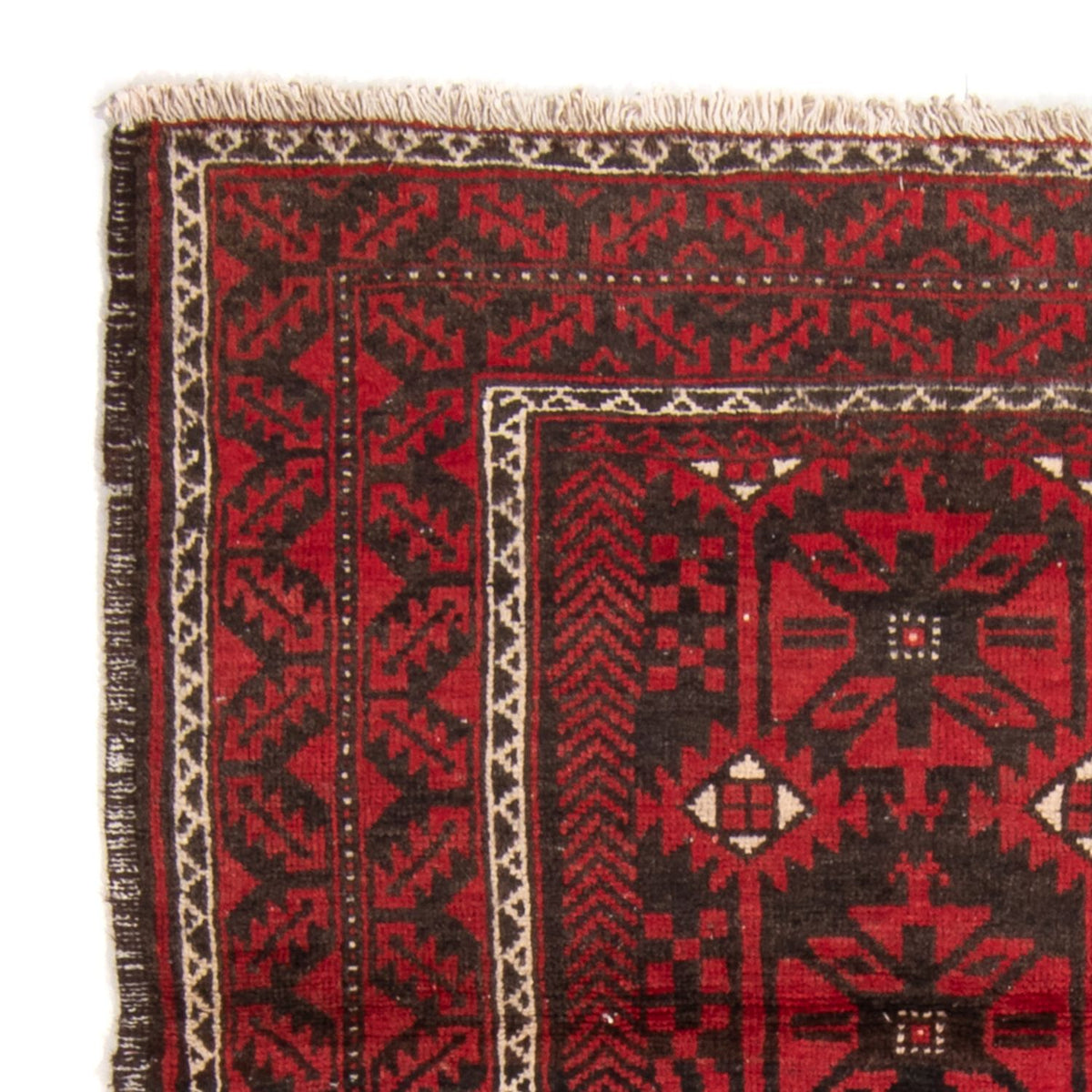 Runner Belutsch Rug - 210 x 110 cm - red