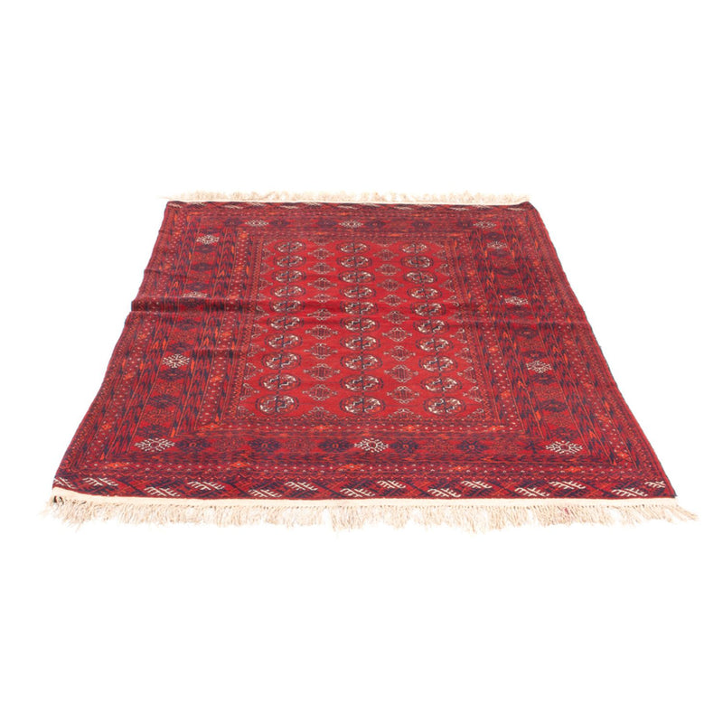Turkaman Rug - 175 x 126 cm - red
