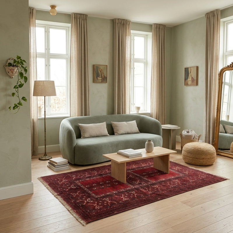 Turkaman Teppich 237x158cm - Orientteppich