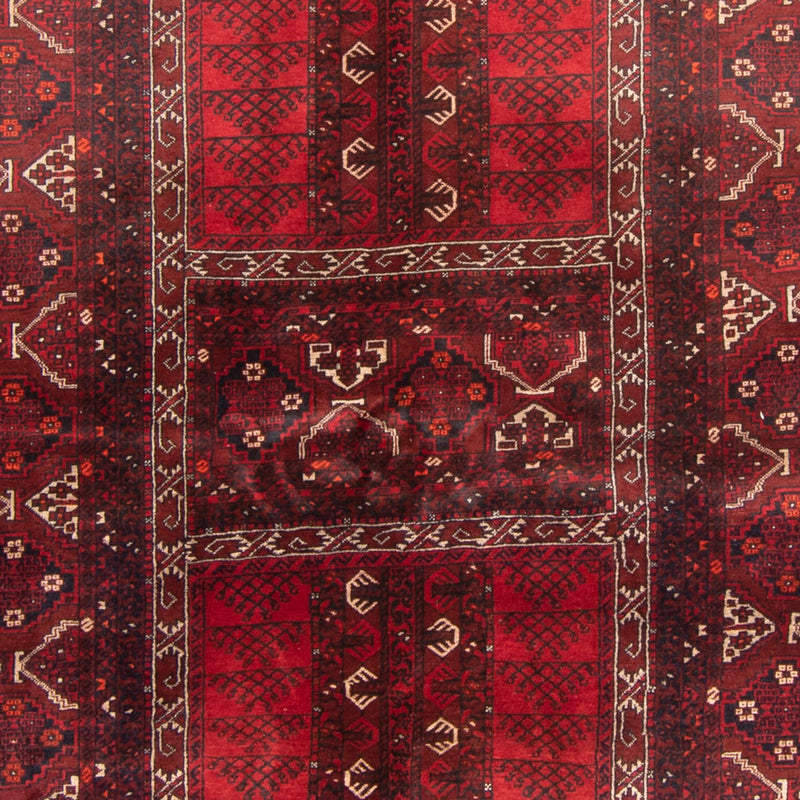 Turkaman Rug - 237 x 158 cm - red