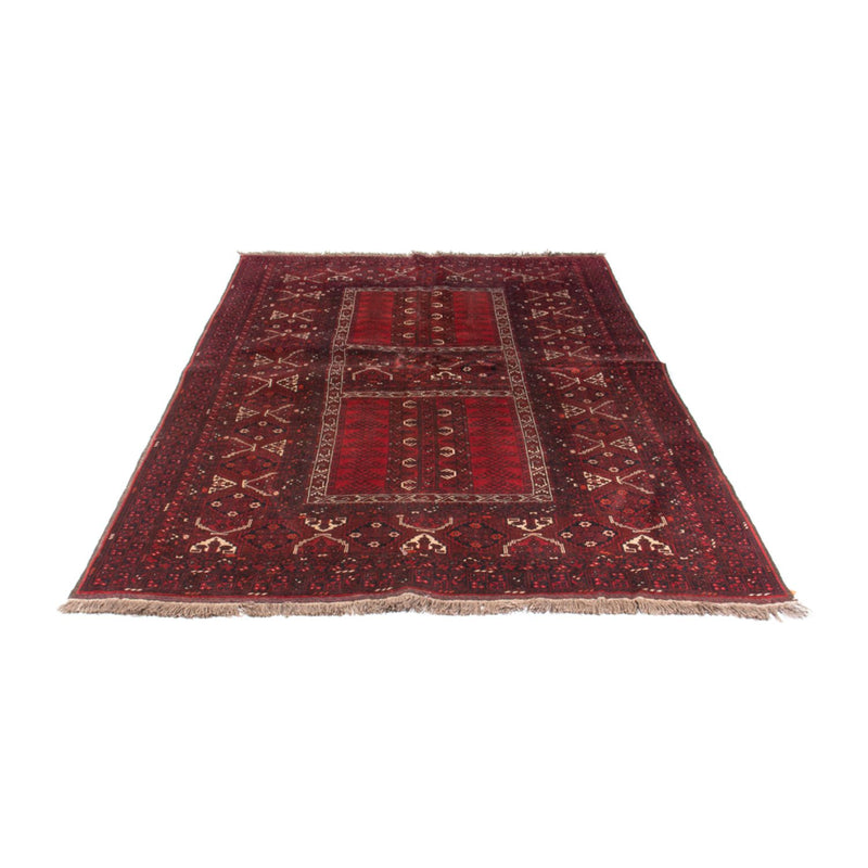 Turkaman Rug - 237 x 158 cm - red