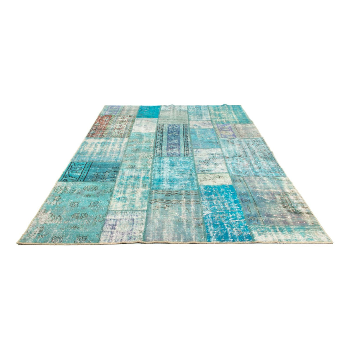 Vintage Rug - 305 x 198 cm - turquoise