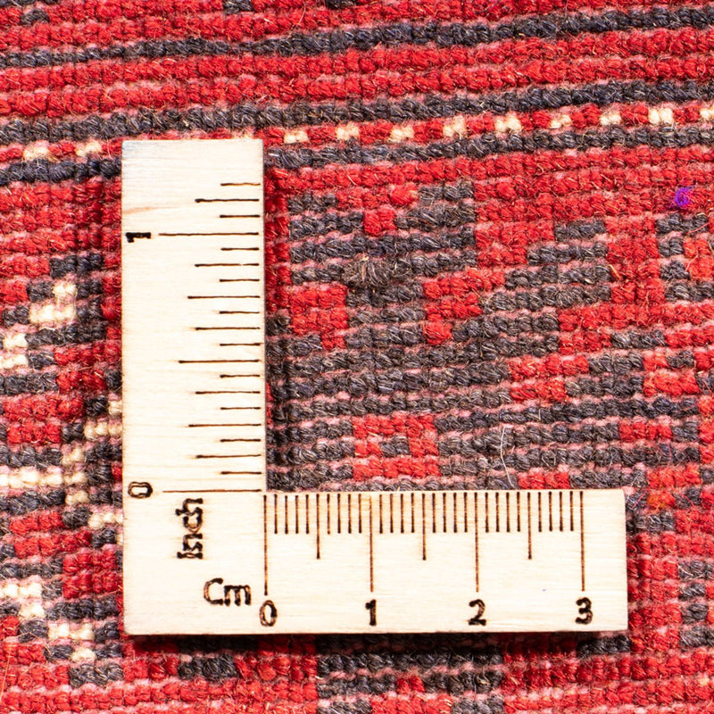 Runner Turkaman Rug - 201 x 86 cm - red