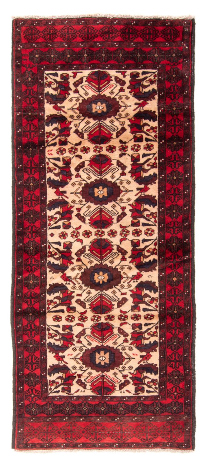 Runner Belutsch Rug - 230 x 93 cm - beige