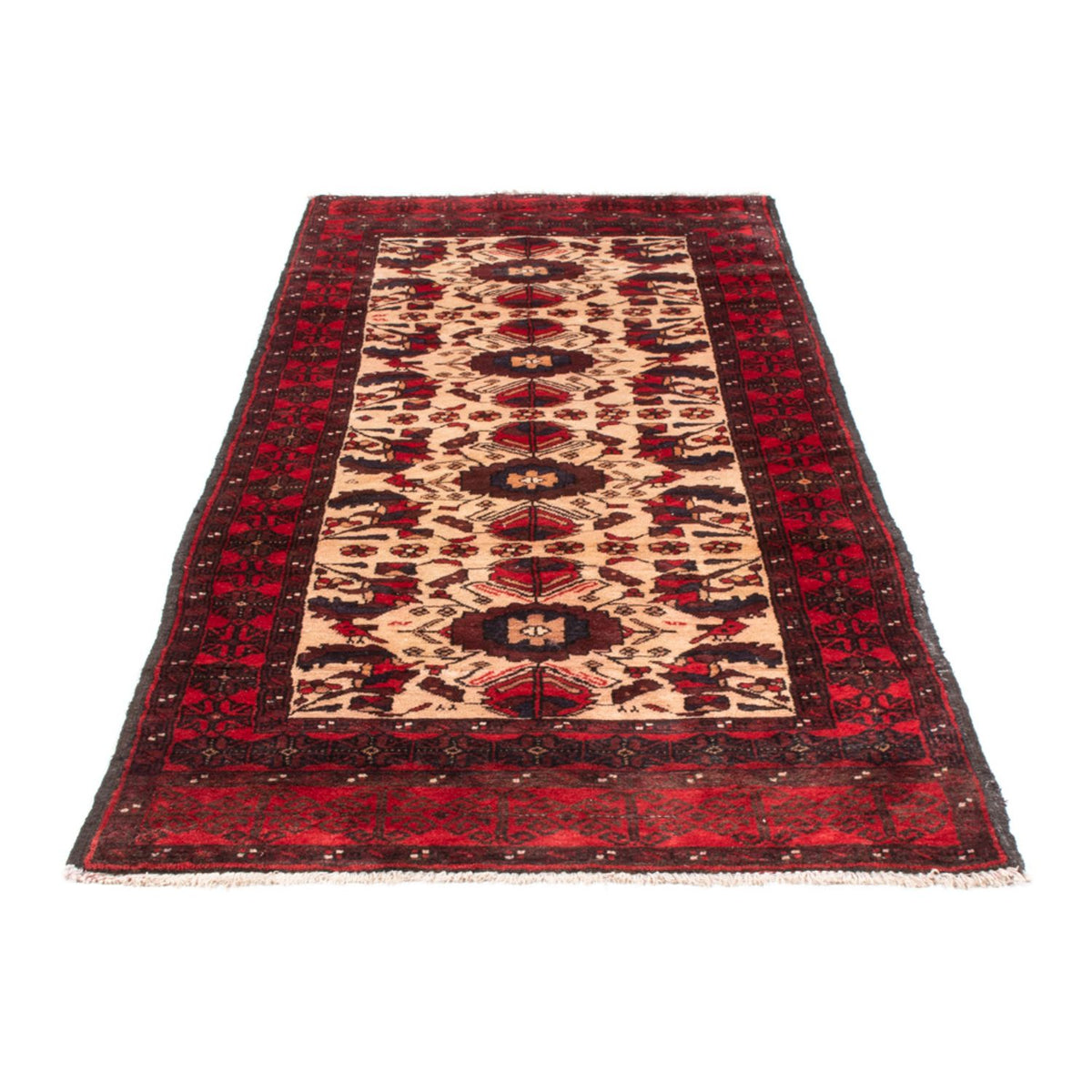 Runner Belutsch Rug - 230 x 93 cm - beige