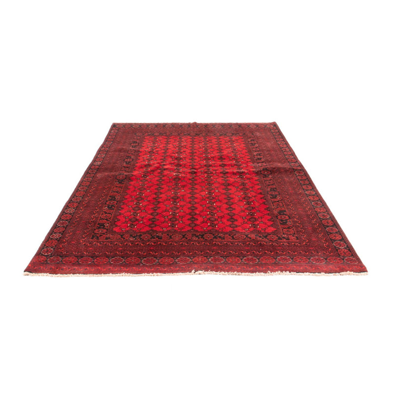 Turkaman Rug - 257 x 178 cm - red