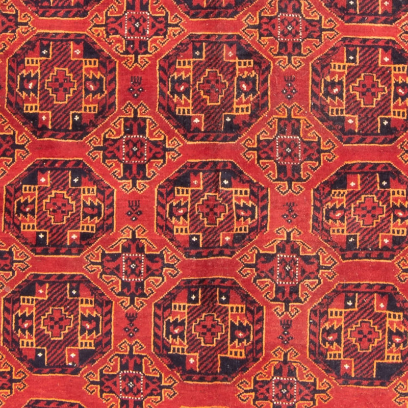 Turkaman Rug - 246 x 157 cm - red