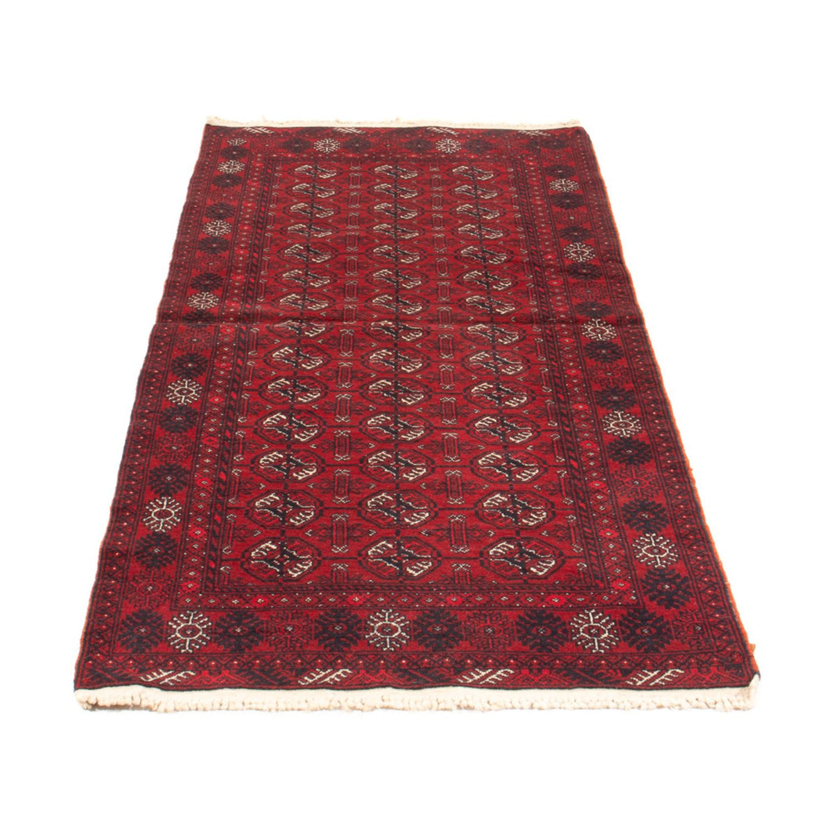 Runner Turkaman Rug - 183 x 79 cm - red