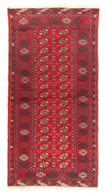 Runner Turkaman Rug - 180 x 83 cm - red
