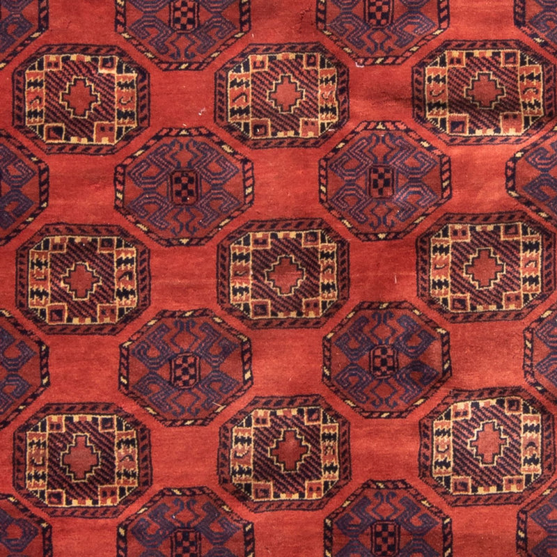 Turkaman Rug - 200 x 148 cm - red