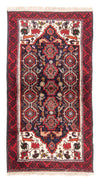 Belutsch Rug 85x175cm - Oriental Rug - Runner / Dark Blue / 85 x 175 cm Runner