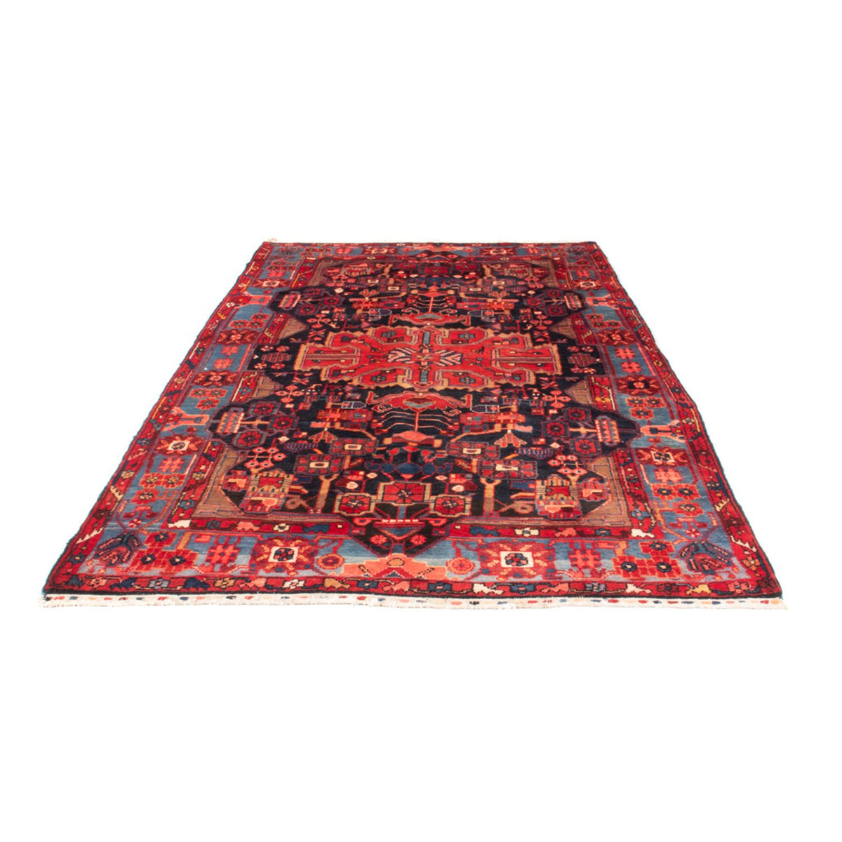 Perser Rug - Nomadic - 274 x 168 cm - dark blue