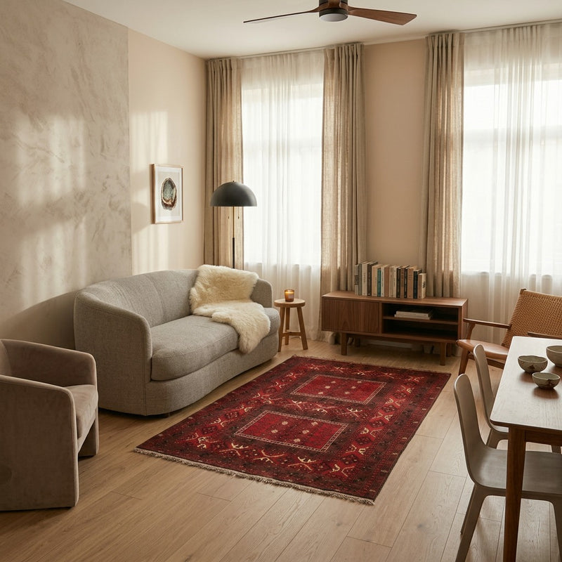 Turkaman Rug 244x158cm - Persian Rugs