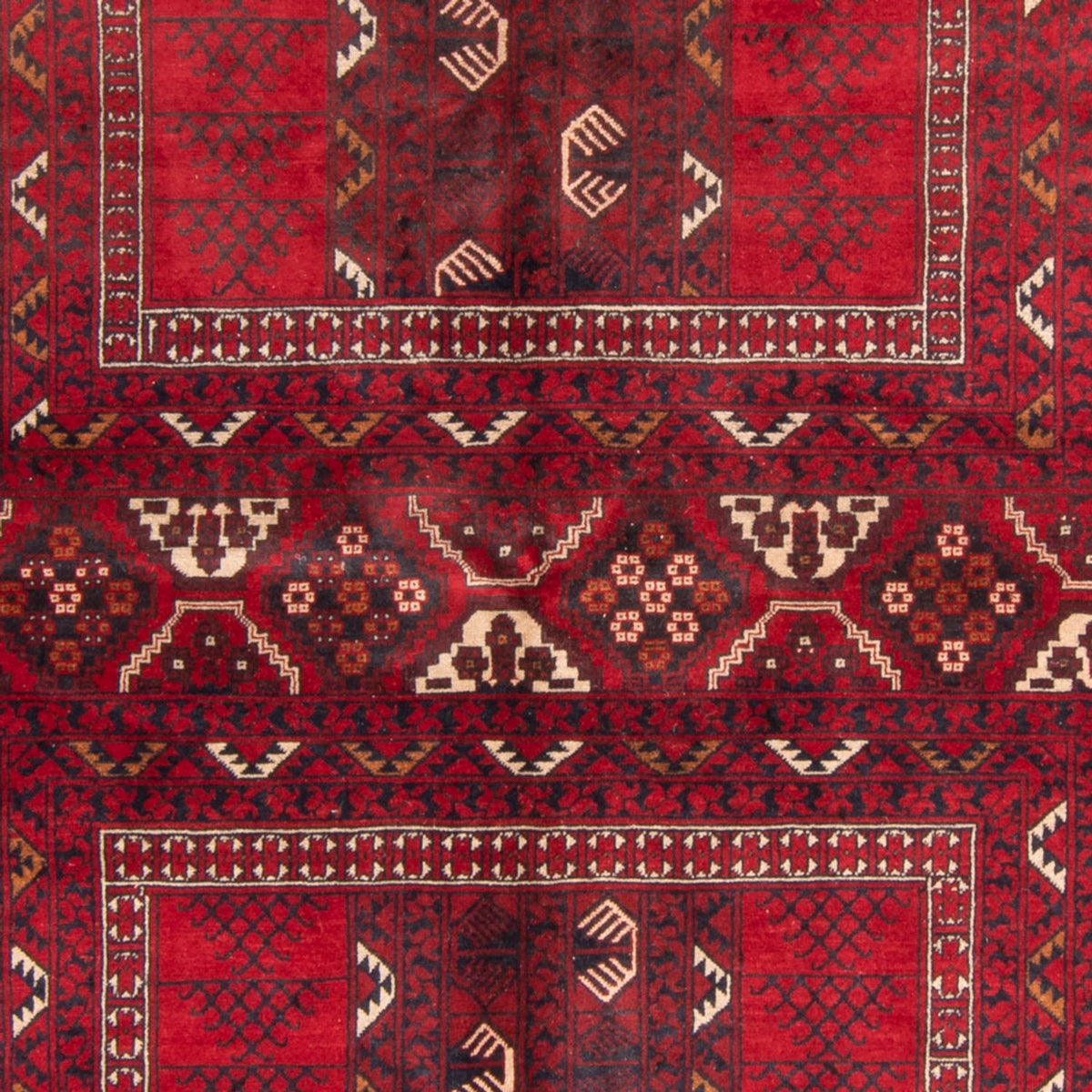 Turkaman Rug - 230 x 153 cm - red