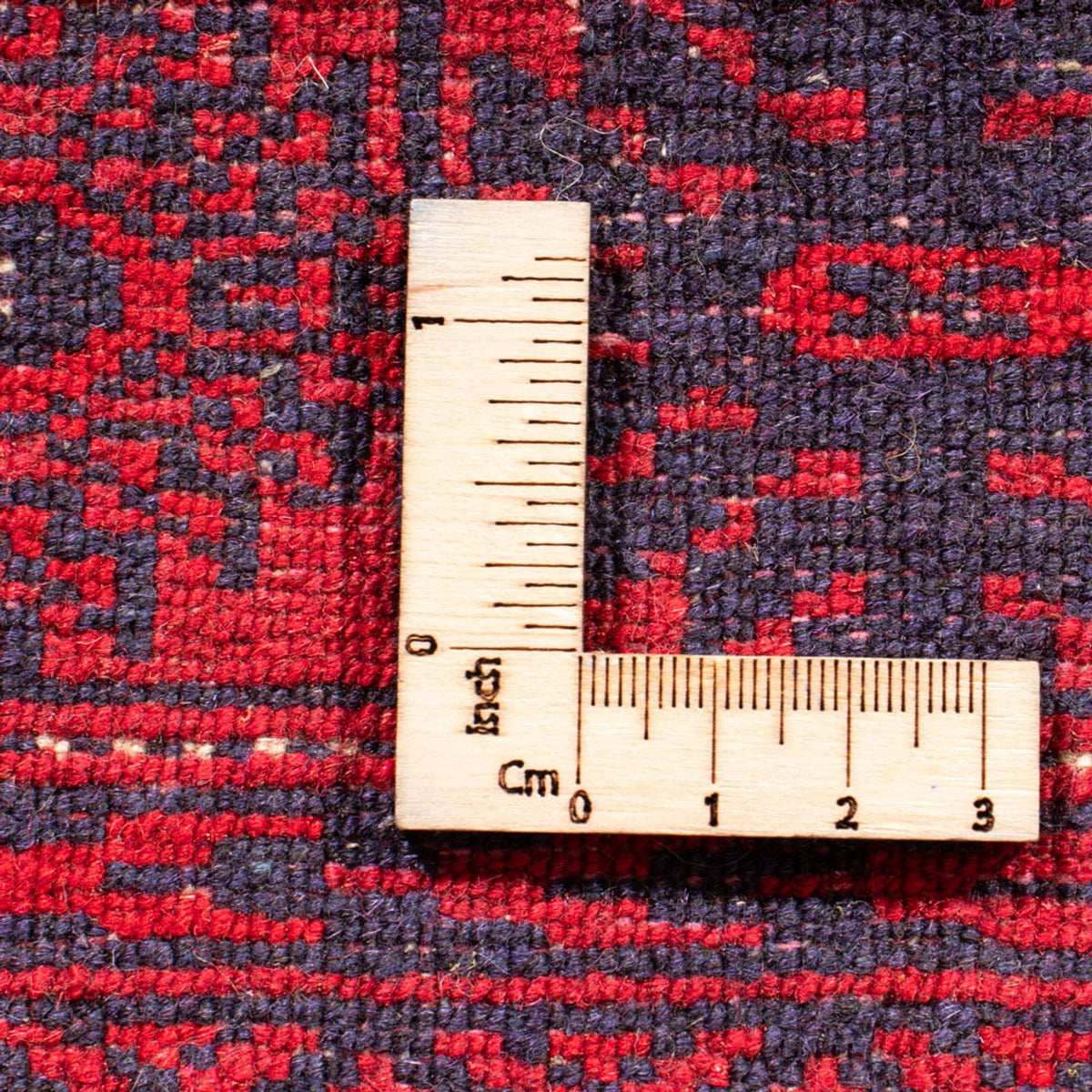 Runner Turkaman Rug - 191 x 88 cm - red