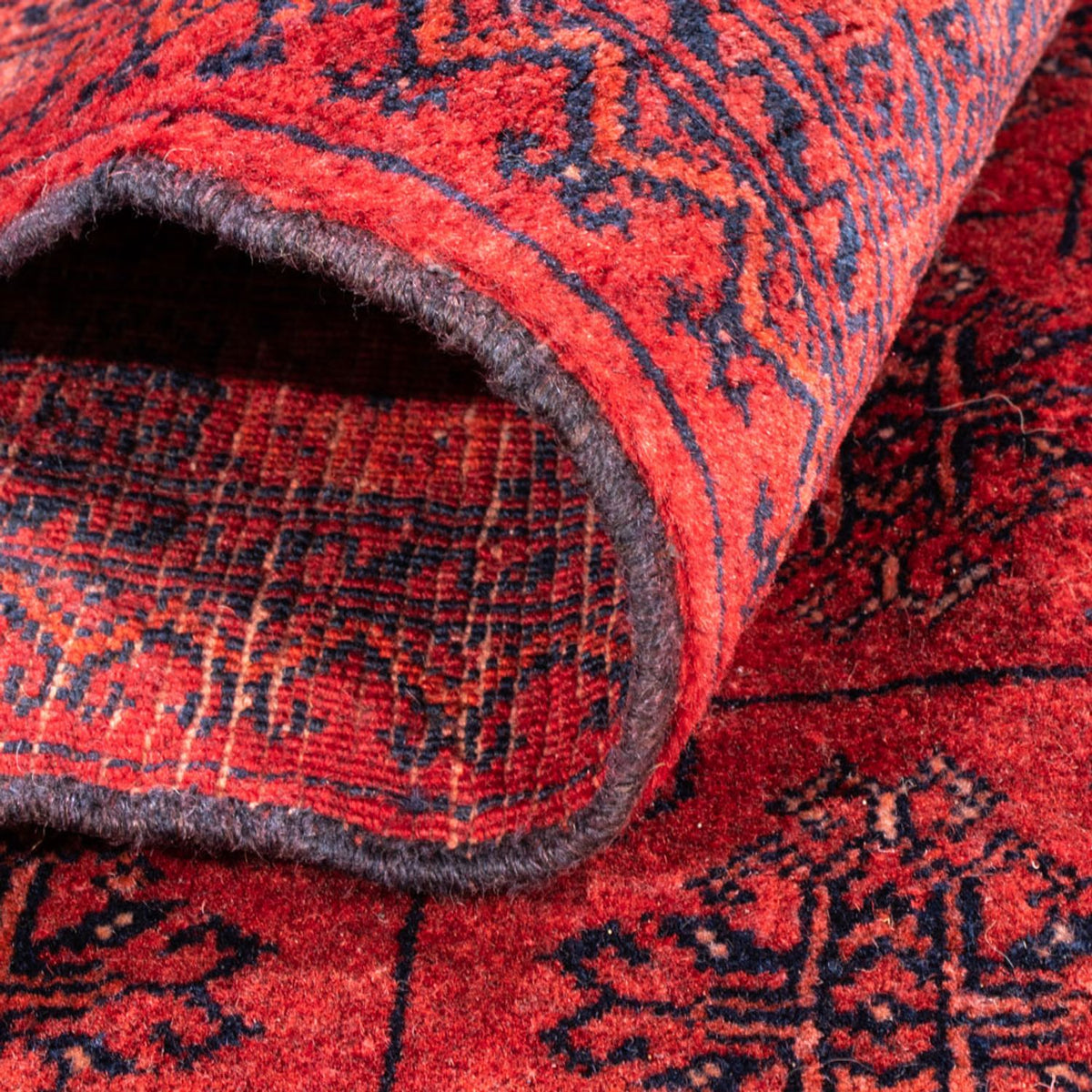 Turkaman Rug - 305 x 202 cm - red