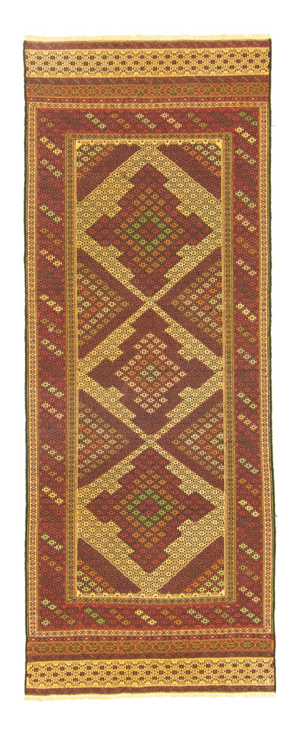 Runner Kelim Rug - Oriental - 212 x 82 cm - multicolored