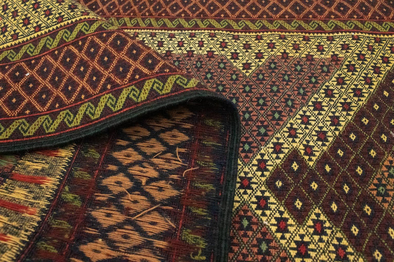 Runner Kelim Rug - Oriental - 201 x 82 cm - beige