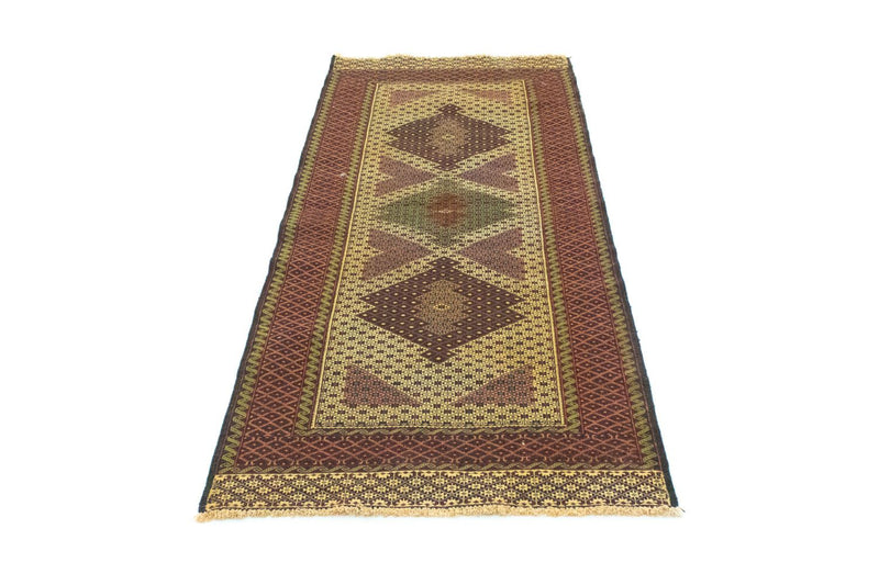 Runner Kelim Rug - Oriental - 201 x 82 cm - beige