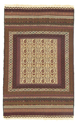 Kelim Rug - Oriental - 196 x 123 cm - beige