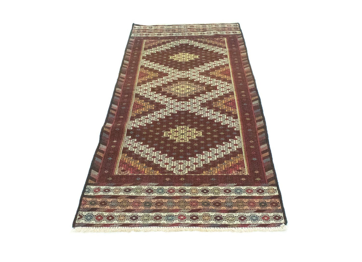 Runner Kelim Rug - Oriental - 190 x 75 cm - brown