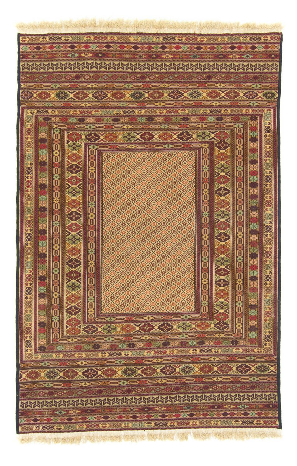 Kelim Rug - Oriental - 189 x 130 cm - brown
