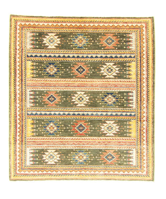 Ziegler Rug - 173 x 155 cm - green
