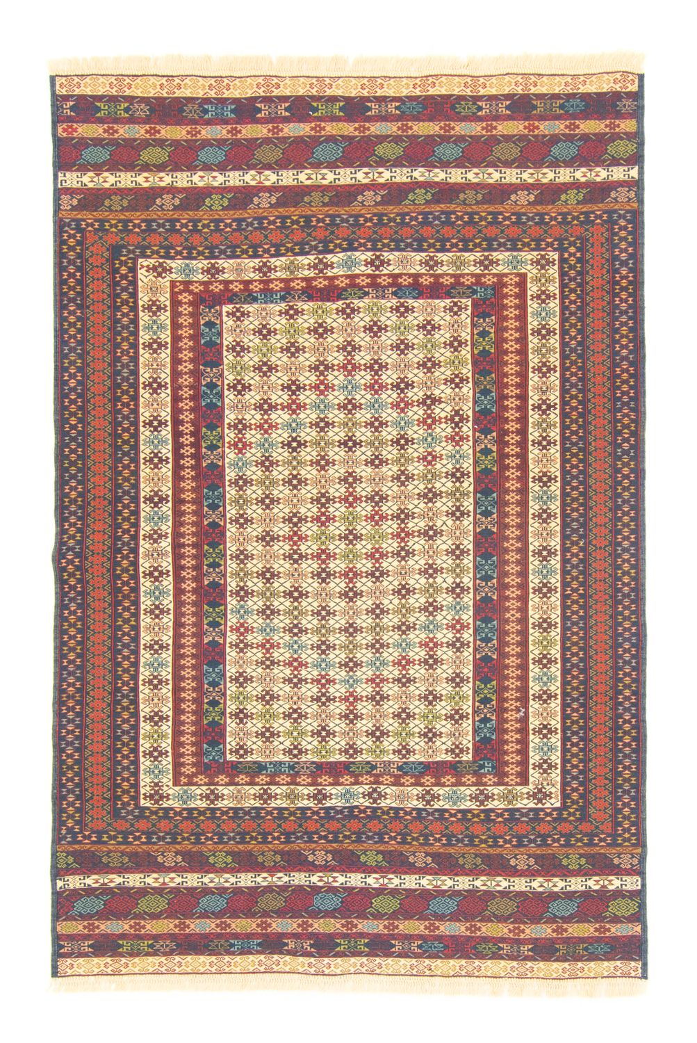 Kelim Rug - Oriental - 186 x 126 cm - beige