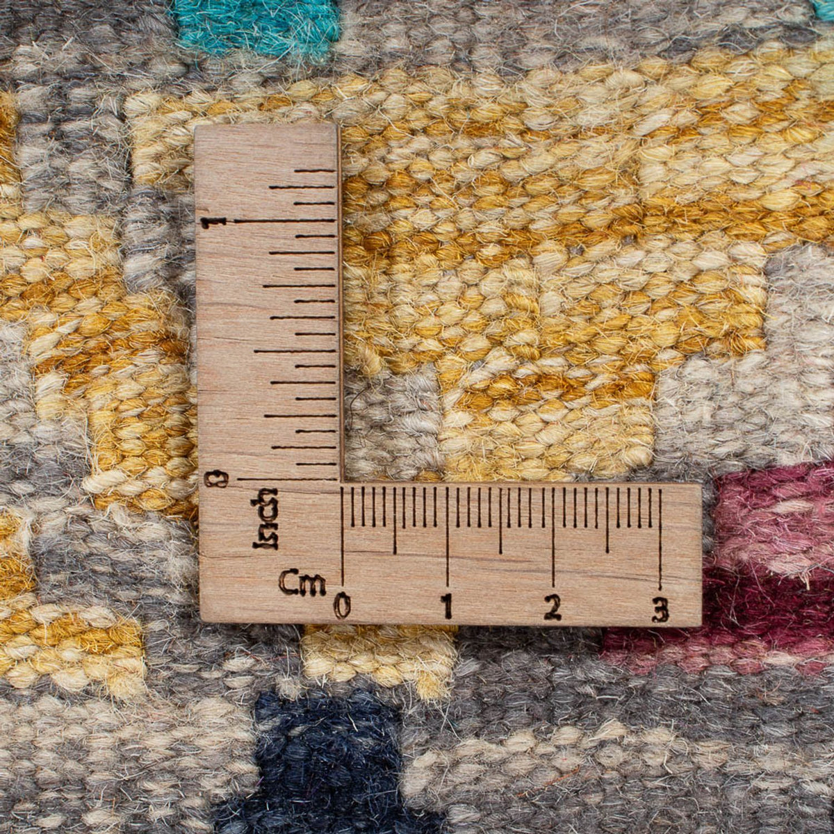 Kelim Rug - Splash - 251 x 176 cm - multicolored