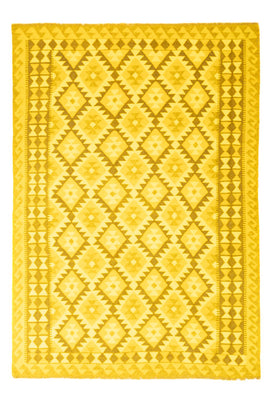 Kelim Rug - Trendy - Vintage/Overdyed - 237 x 169 cm - yellow